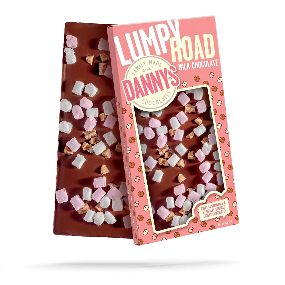 Danny's Lumpy Road Chocolate Bar 80g - Candy Mail UK