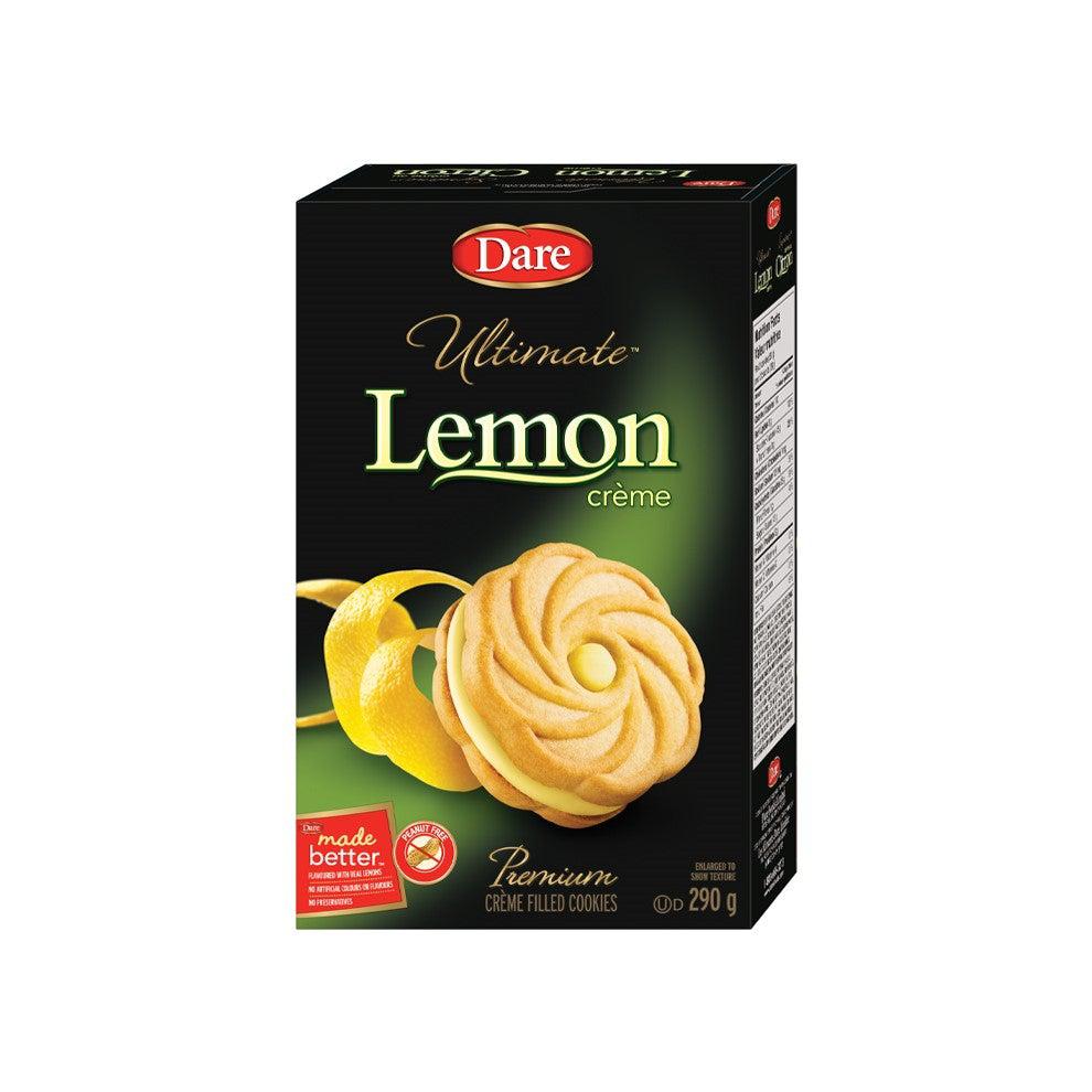 Dare Ultimate Lemon Cream Premium Cookies 300g - Candy Mail UK