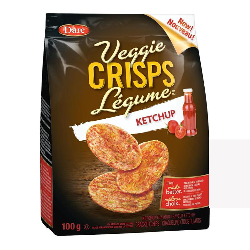 Dare Veggie Crisps Ketchup (Canada) 100g - Candy Mail UK