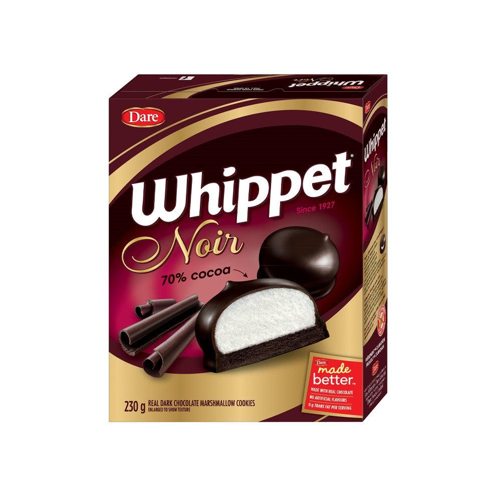 Dare Whippet Marshmallow Cookies Noir 70 Cocao 285g Candy Mail UK