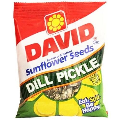 David's Sunflower Seeds Dill Pickle 149g - Candy Mail UK
