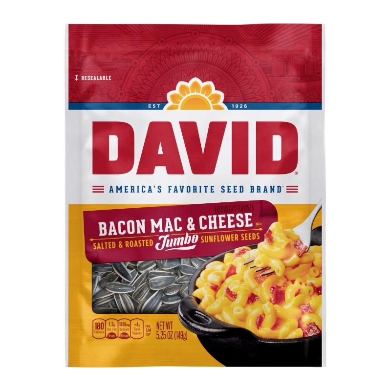 David's Sunflower Seeds Mac and Cheese 149g Best Before 12th Sept 2022 - Candy Mail UK