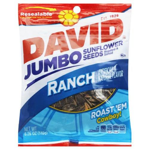 David's Sunflower Seeds Ranch 149g - Candy Mail UK