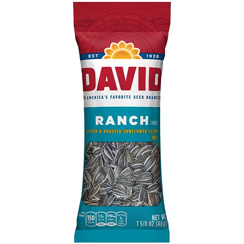 David's Sunflower Seeds Ranch 46g - Candy Mail UK