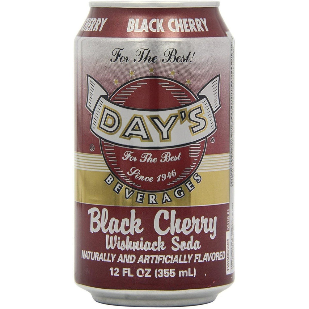Day's Soda Black Cherry 355ml - Candy Mail UK