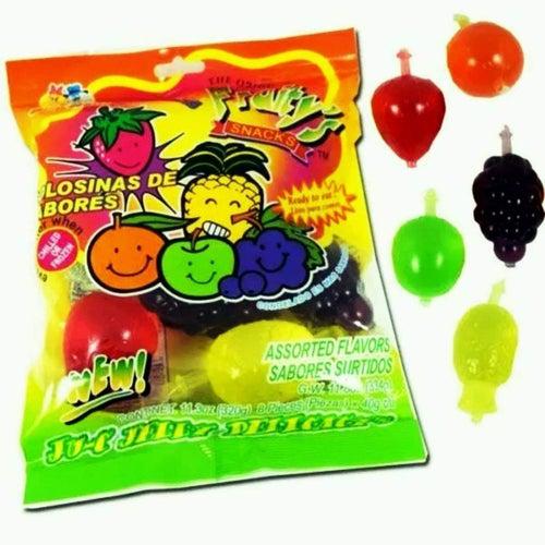 DinDon Fruity's Ju-C Jelly Fruits 360g - Candy Mail UK