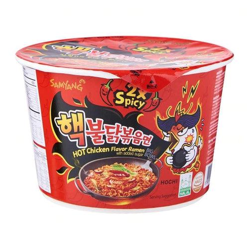 Double Spicy Hot Chicken Ramen Big Bowl 105g - Candy Mail UK