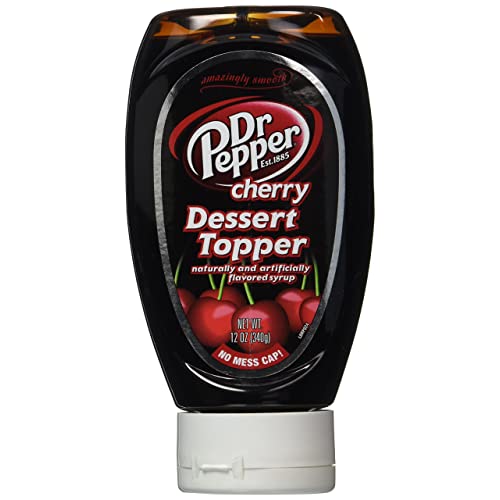 Dr Pepper Cherry Topping Sauce 340g - Candy Mail UK