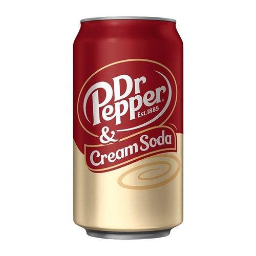 Dr Pepper Cream Soda 355ml - Candy Mail UK