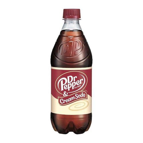 Dr Pepper Cream Soda Bottle 591ml - Candy Mail UK