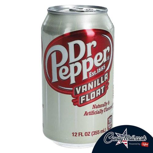 Dr Pepper Vanilla Float 355ml Dented Can - Candy Mail UK
