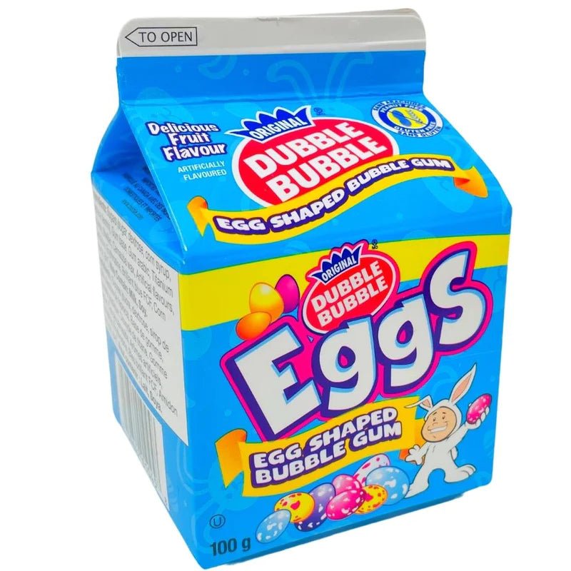 Dubble Bubble Easter Egg Carton 113g - Candy Mail UK