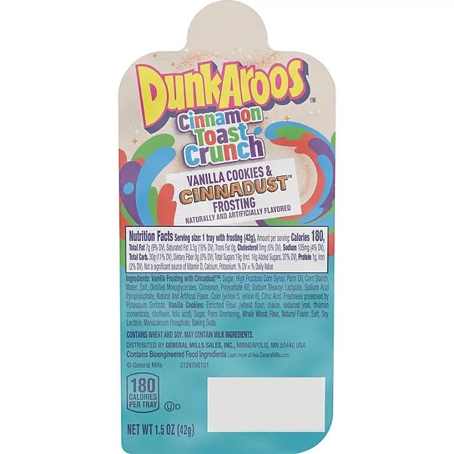 Dunkaroos Cinnamon Toast Crunch 42g - Candy Mail UK