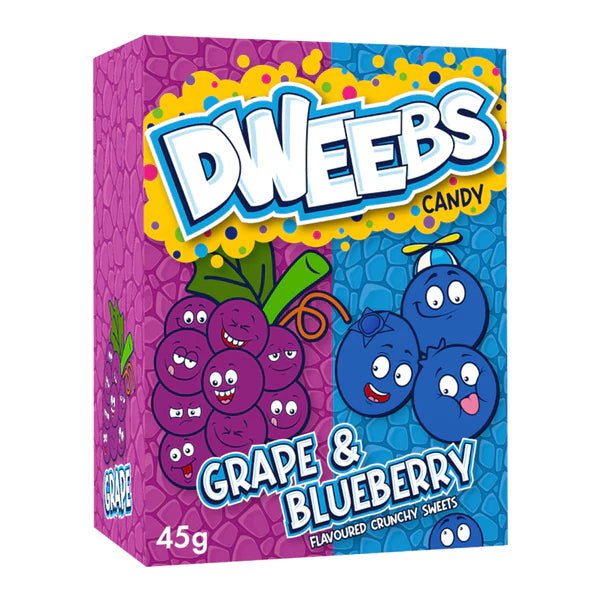 Dweebs Grape & Blueberry 45g - Candy Mail UK