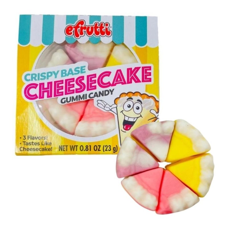 EFrutti Cheesecake Gummi Candy 23g - Candy Mail UK