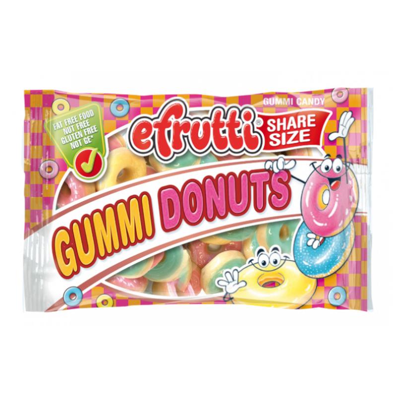 EFrutti Gummi Donuts 57g - Candy Mail UK