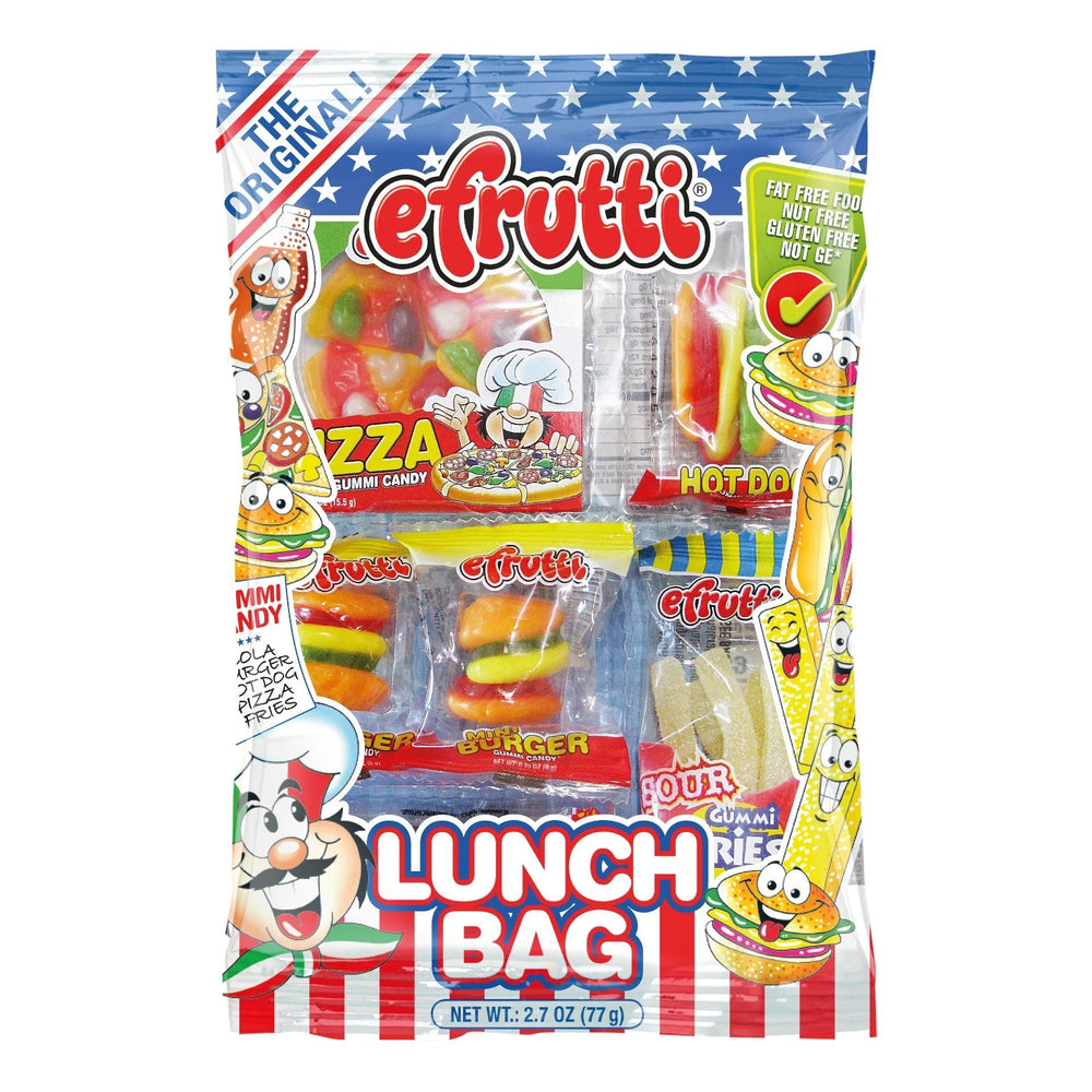 Efrutti Original Lunch Peg Bag 77g - Candy Mail UK