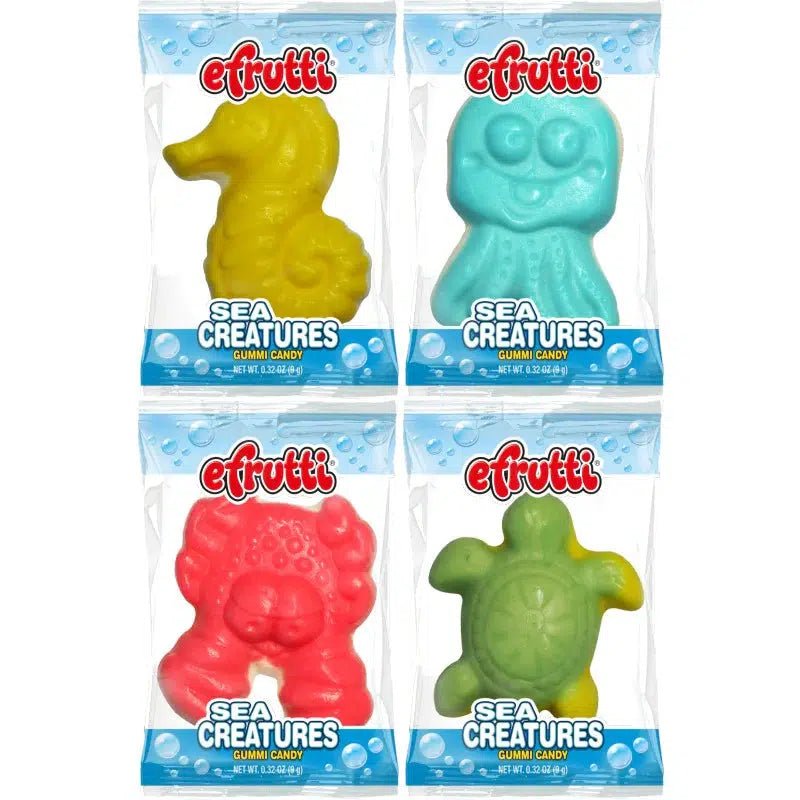 Efrutti Sea Creatures Gummi Candy 9g - Candy Mail UK