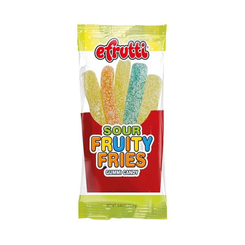 Efrutti Sour Frutti Fries 15g - Candy Mail UK