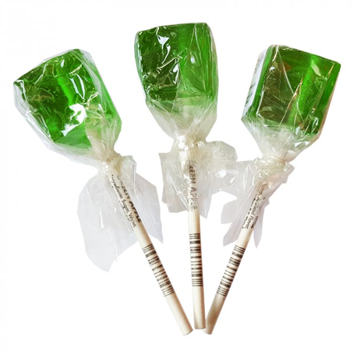 Espreeze Green Apple Cube Lollipop 21g - Candy Mail UK