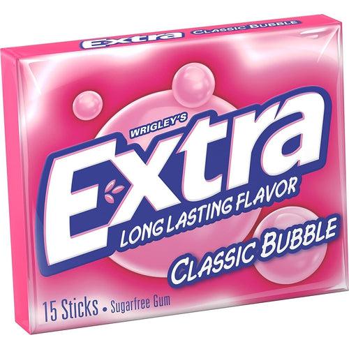 Extra Classic Gum 15 Sticks - Candy Mail UK