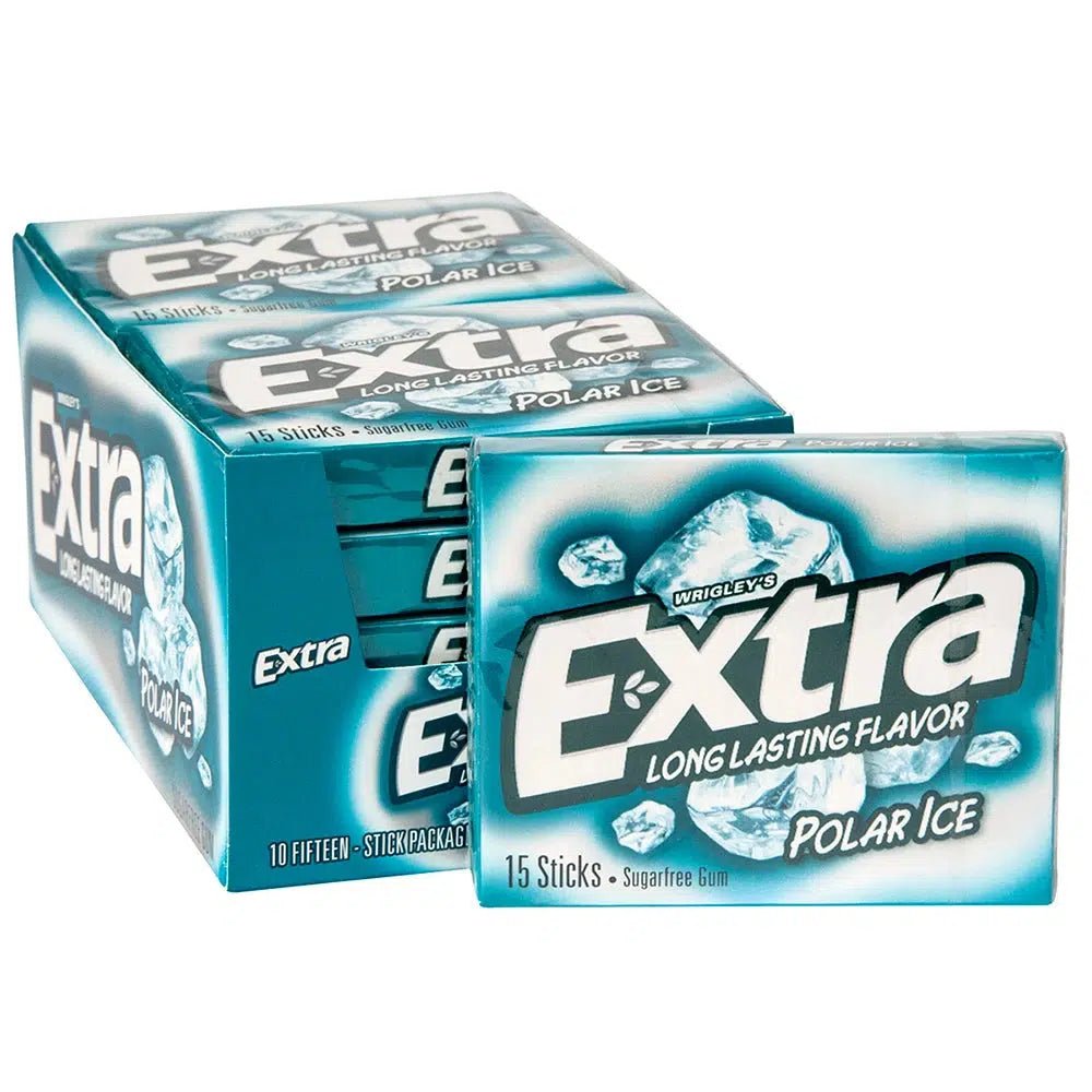 Extra Polar Ice Gum 15 Sticks - Candy Mail UK