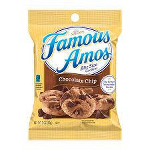 Famous Amos Choc Chip Cookies Bag 56g - Candy Mail UK