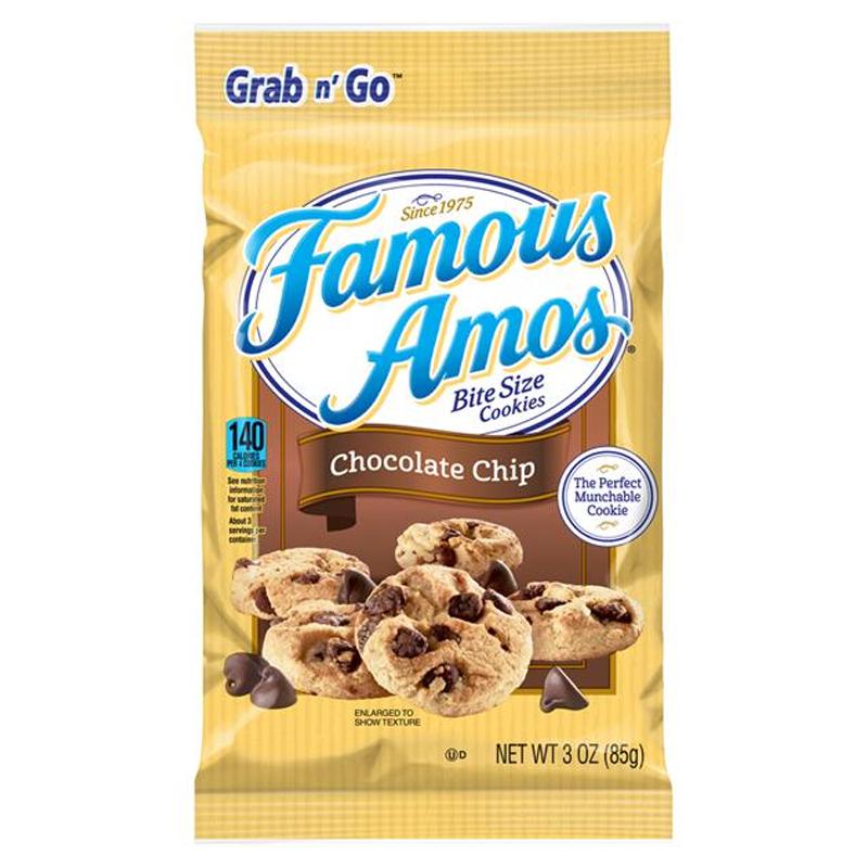 Famous Amos Choc Chip Cookies Grab Bag 85g - Candy Mail UK