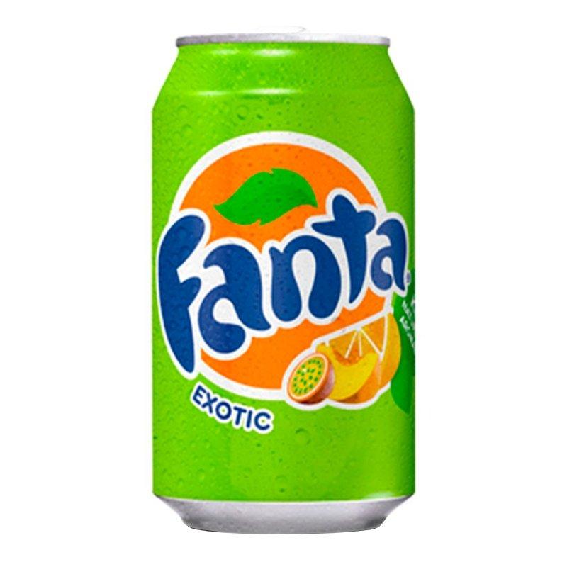 Fanta Exotic Soda 330ml (Damaged) - Candy Mail UK