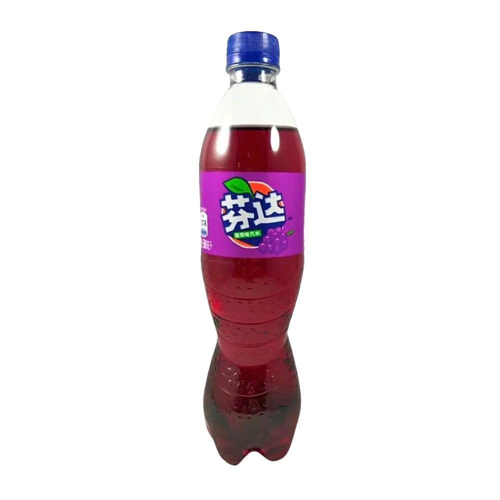 Fanta Grape Bottle (China) 500ml - Candy Mail UK