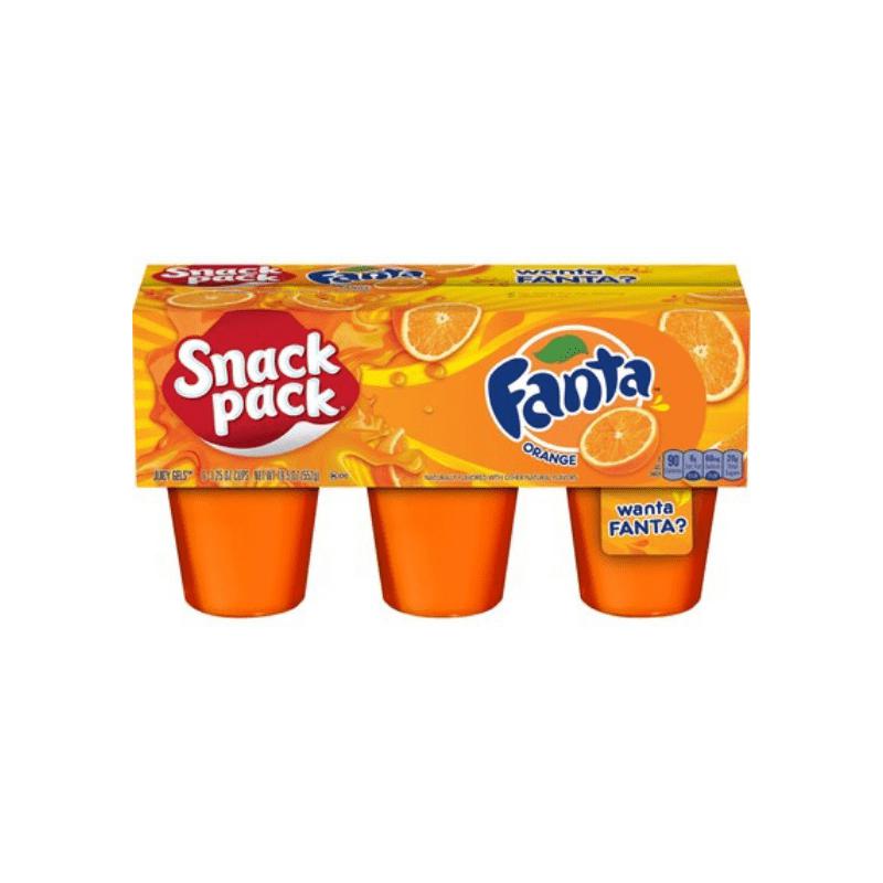 Fanta Orange Snack Pack 6 Cups 522g Best Before 16th April 2022 - Candy Mail UK