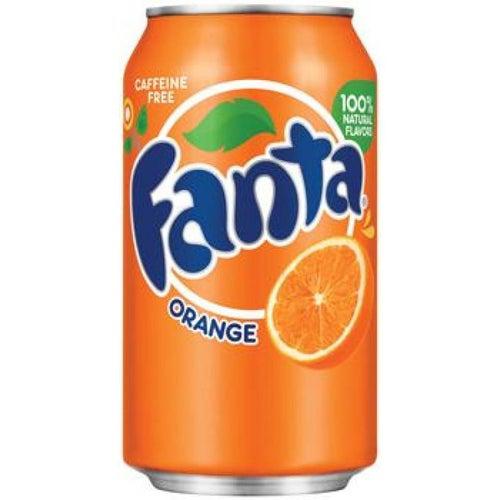 Fanta Orange (USA) Soda 355ml (Damaged can) - Candy Mail UK