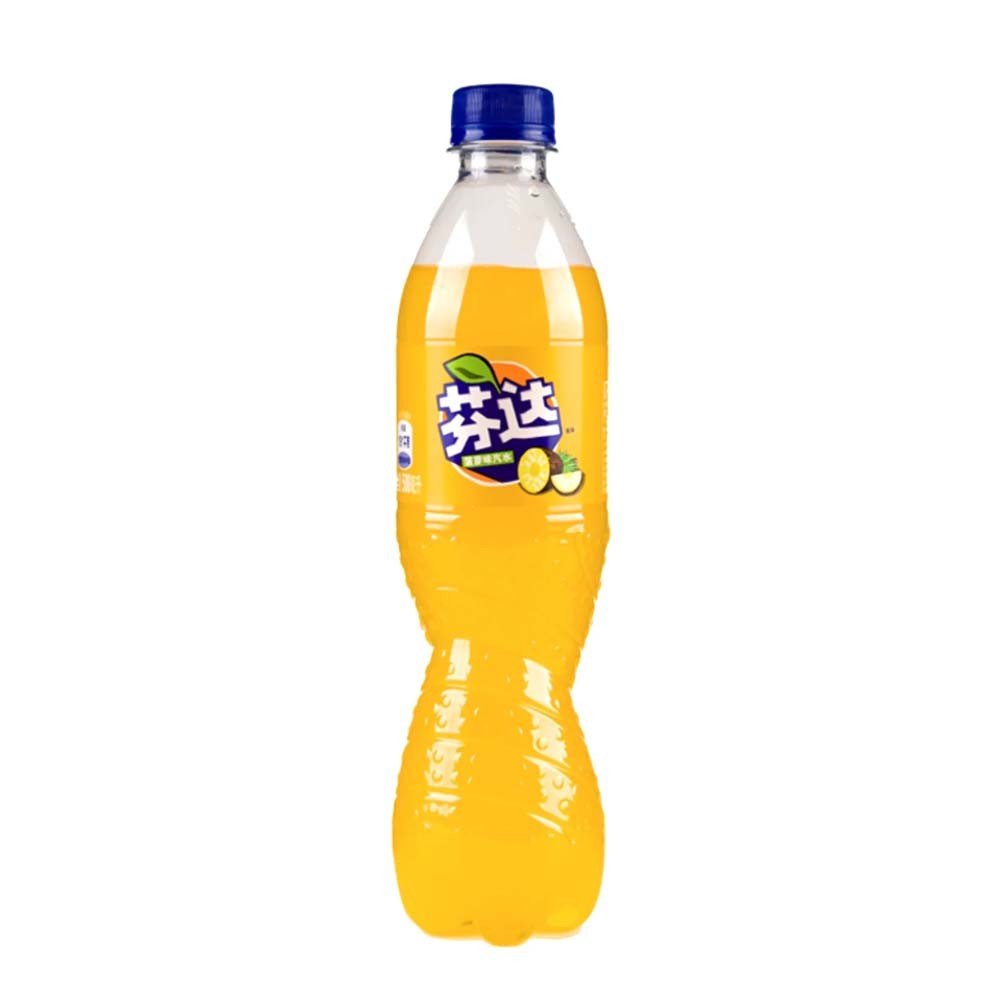 Fanta Pineapple Bottle (China) 500ml - Candy Mail UK