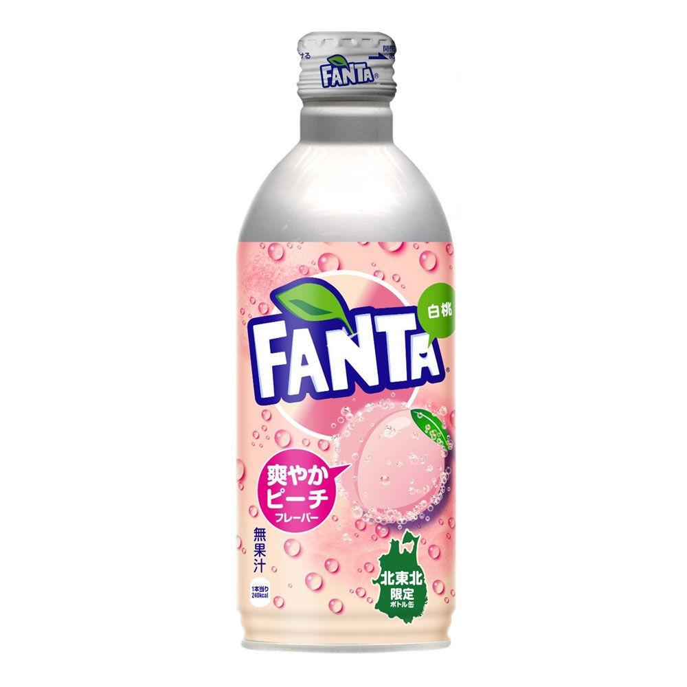 Fanta White Peach Japan 500ml (Dented) - Candy Mail UK