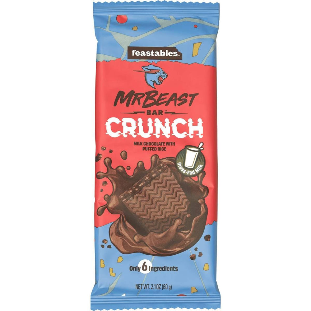 Feastables Mr Beast Bar Crunch Chocolate Mini Bar 35g - Candy Mail UK