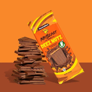 Feastables Mr Beast Bar Deez Nutz Chocolate 60g - Candy Mail UK