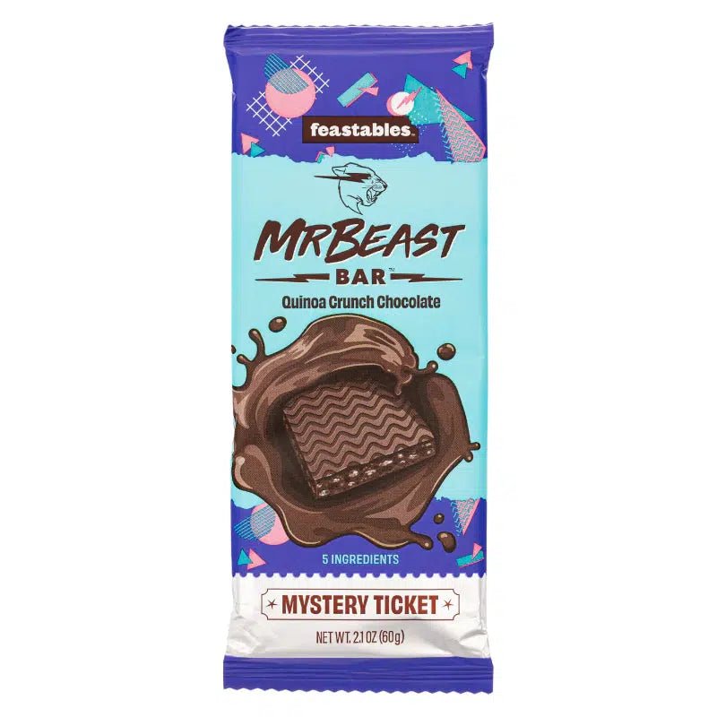 Feastables Mr Beast Bar Original Chocolate 60g (1 Per Customer