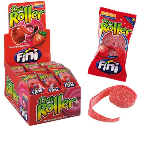 Fini Roller Strawberry Fizz 20g - Candy Mail UK