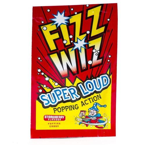 Fizz Wizz Strawberry Popping Candy 4.9g - Candy Mail UK
