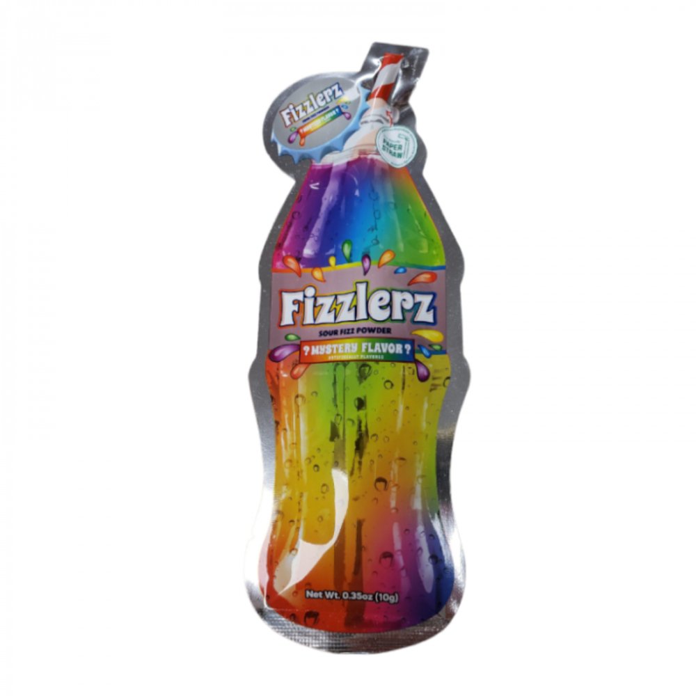 Fizzlers Sour Fizz Powder Mystery Flavour 10g - Candy Mail UK