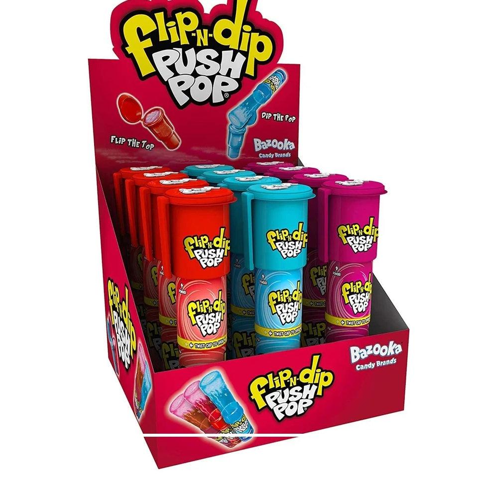 Flip and Dip Push Pop 25g - Candy Mail UK
