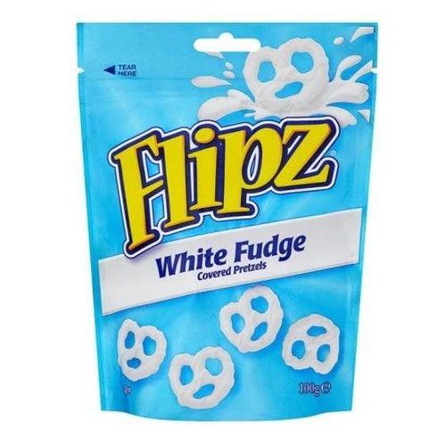 Flipz White Fudge Pretzels 141g - Candy Mail UK