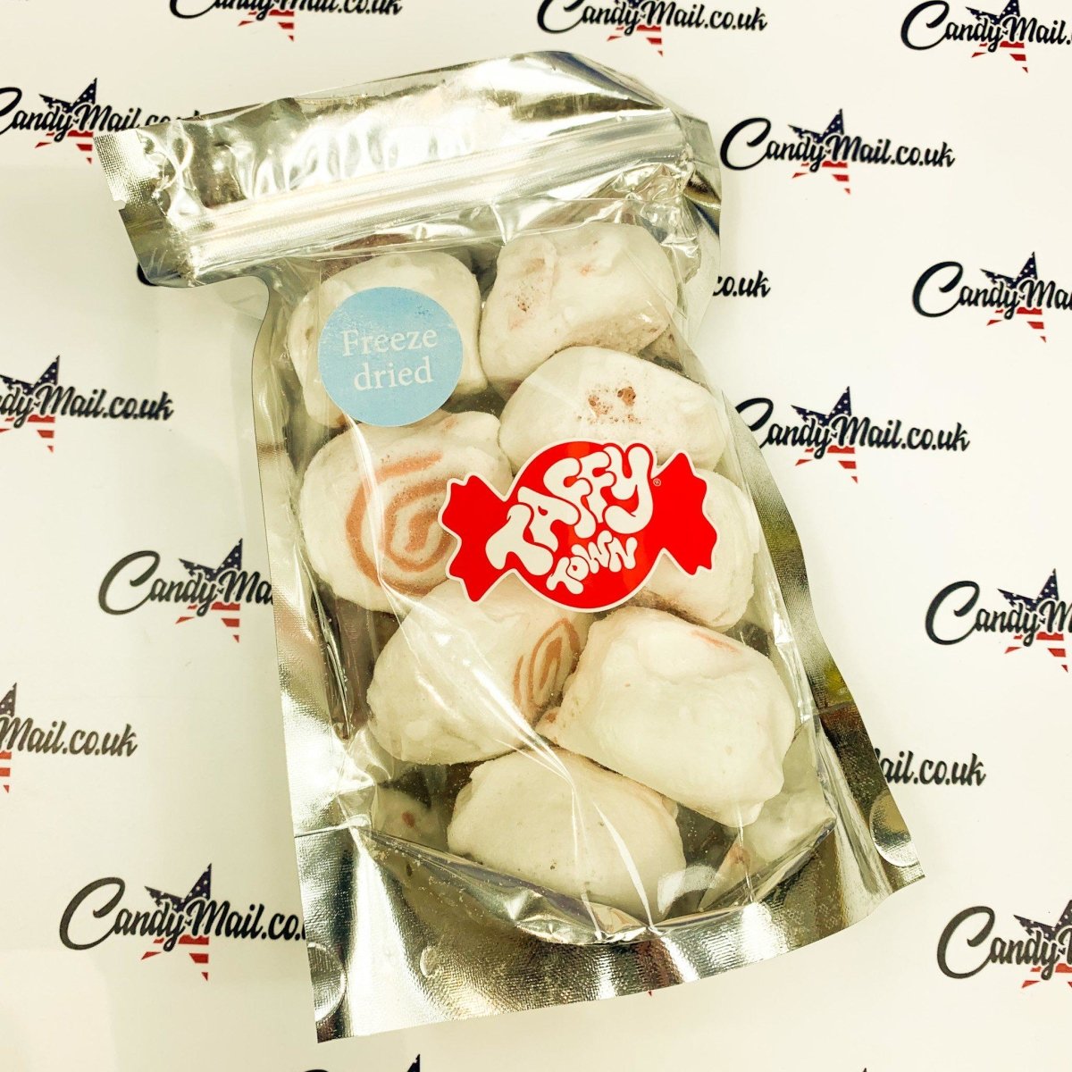 Freeze Dried Salt Water Taffy Red Velvet - Candy Mail UK