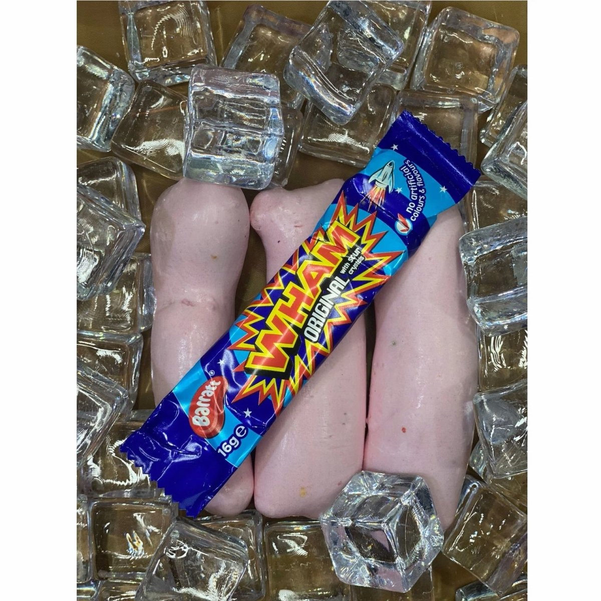 Freeze Dried Sweets- Wham Chew BAr (3 Bars) - Candy Mail UK