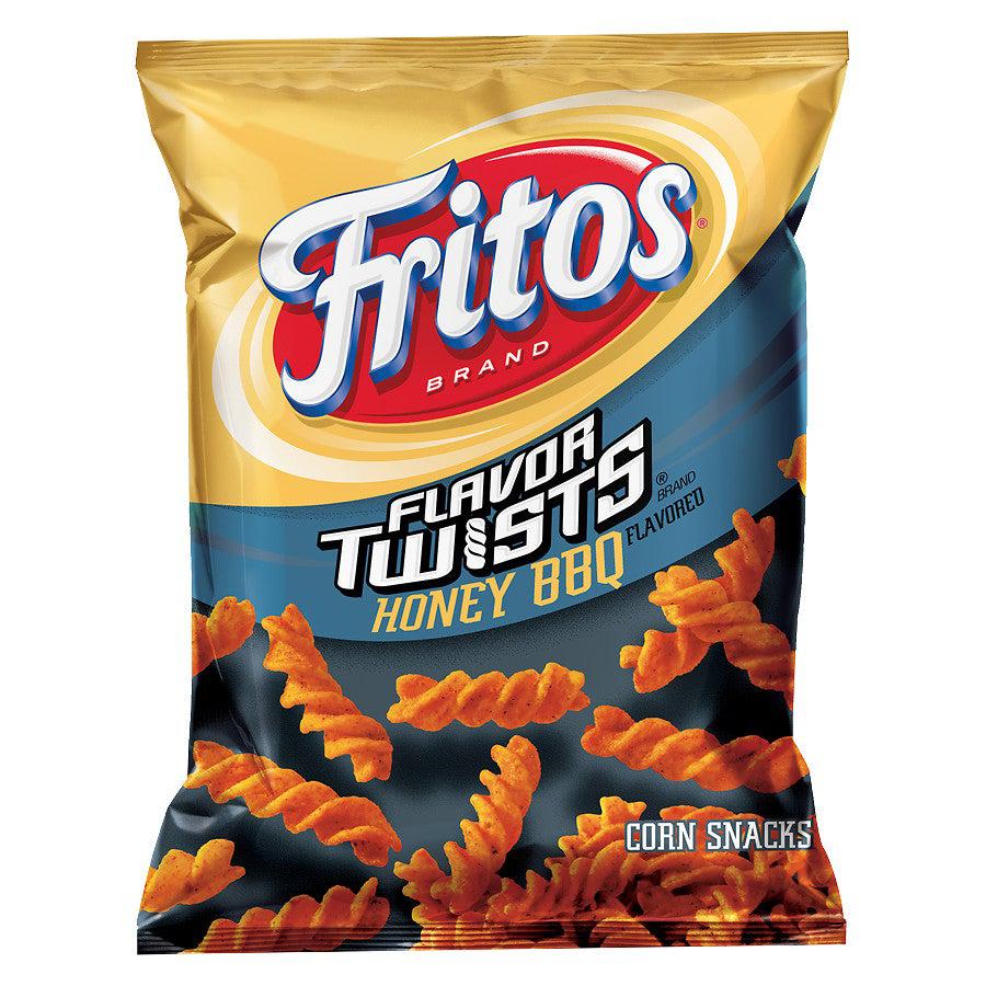 Frito Lay's Honey BBQ Twists Corn Chips 283g - Candy Mail UK