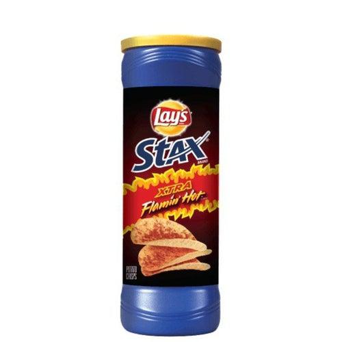 Frito Lays Stax Extra Flamin' Hot 155g - Candy Mail UK