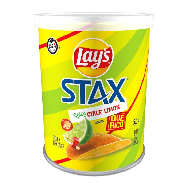 Frito Lays Stax Que Rico Spicy Chile Limon 56.7g - Candy Mail UK