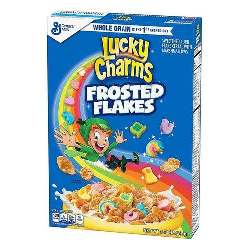 Frosted Flakes Lucky Charms 391g Best Before May - Candy Mail UK