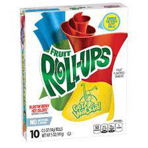Fruit Rollups Blastin' Berry Hot Colours 141g - Candy Mail UK