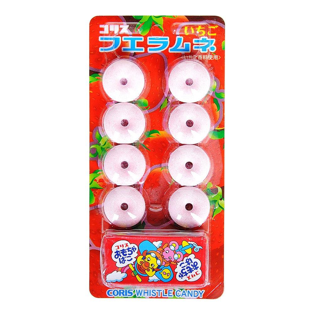 Fue Ramune Strawberry Whistle Candy 22g - Candy Mail UK